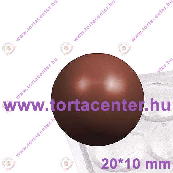 Csoki, bonbon forma (félgömb)